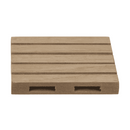 Naturfarbene Holz-Untersetzer, Palette,