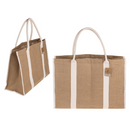 Naturfarbene Kaminholztasche,