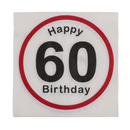 Papier-Servietten, Happy Birthday - 60,