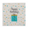 Papier Servietten, Geschenk mit Happy