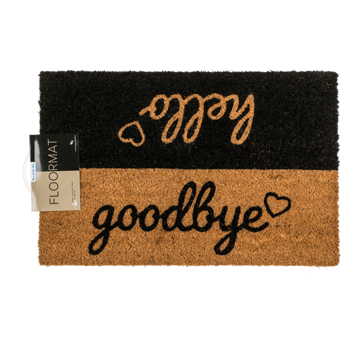 Fußmatte, Hello - Goodbye,