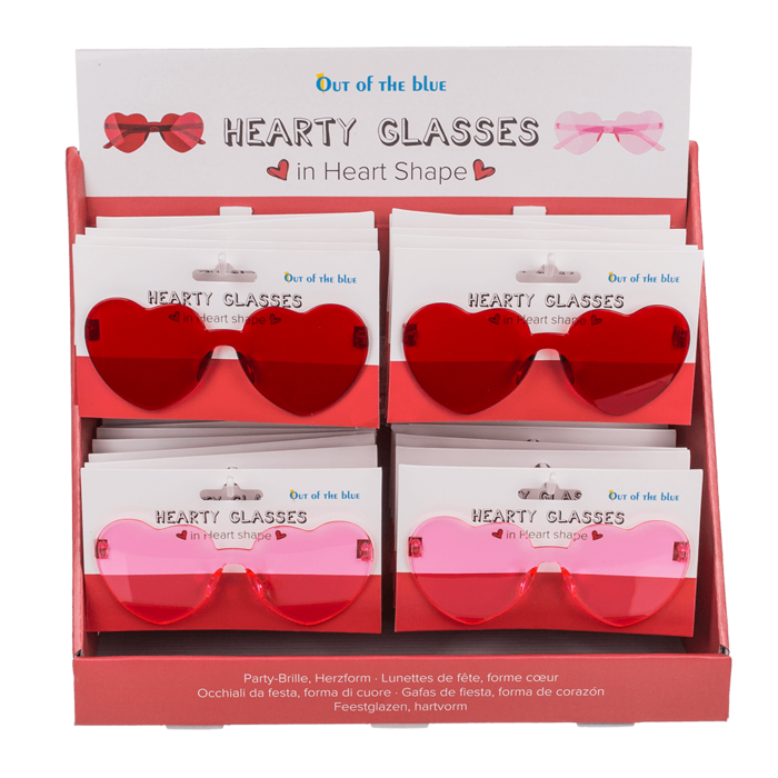 Spaßbrille, Hearts,