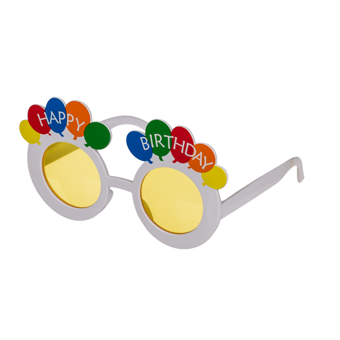 Spaßbrille, Happy Birthday,