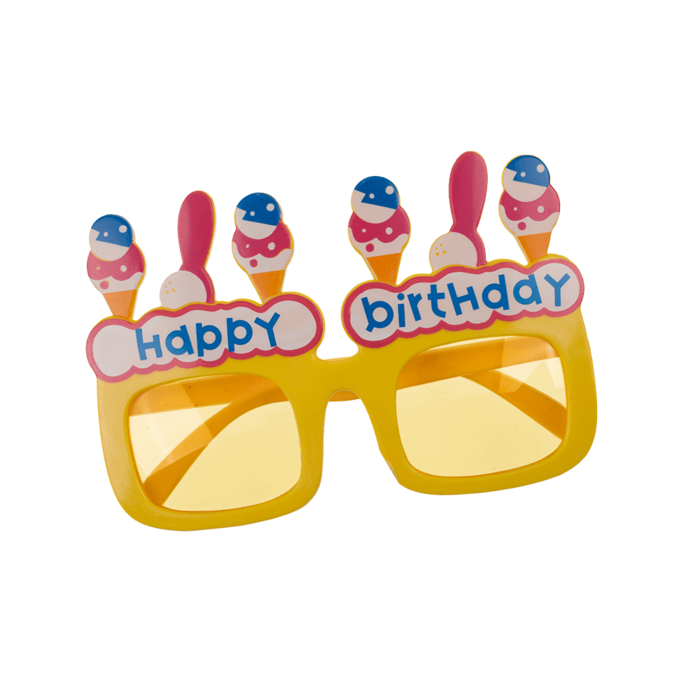 Spaßbrille, Happy Birthday,