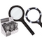 Lese-Lupe mit 6 LED, ca. 24 cm,