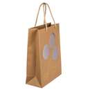 Kraftpapier-Geschenktüte, Happy Birthday,