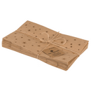 Kraftpapier-Geschenktüte, Sterne,