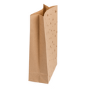 Kraftpapier-Geschenktüte, Sterne,