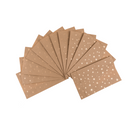 Kraftpapier-Geschenktüte, Sterne,