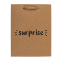 Kraftpapier-Geschenktüte, For you, Congrats,