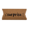 Kraftpapier-Kissenschachteln, For you, Congrats,