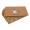 Kraftpapier Geschenkkarte 2 in 1,