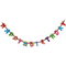 Papier-Girlande, Happy Birthday, L: ca. 1,55 m,
