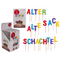 "Geburtstagskerze, ""Alter Sack""/""Alte Schachtel"","