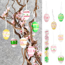 Ostereier, 6er Set, 6f. Sort.