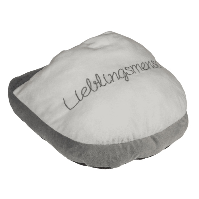 Kuschel-Fußwärmer, Lieblingsmensch, L: ca. 35 cm,