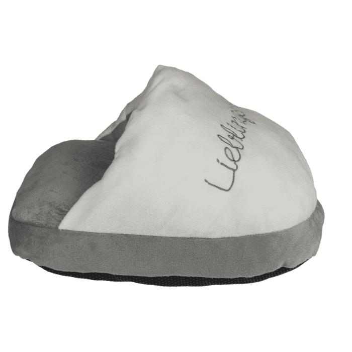Kuschel-Fußwärmer, Lieblingsmensch, L: ca. 35 cm,