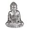 Sitzende Deko-Figur, Buddha, ca. 14 x 11 cm,