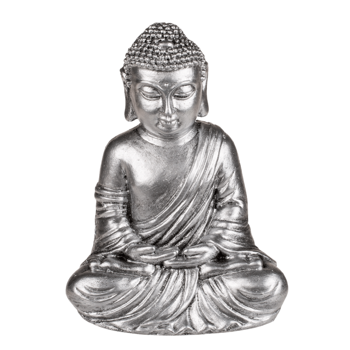 Sitzende Deko-Figur, Buddha, ca. 14 x 11 cm,