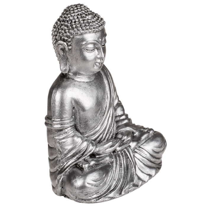 Sitzende Deko-Figur, Buddha, ca. 14 x 11 cm,