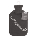 Cremefarbene Wärmflasche, Lieblingsmensch,