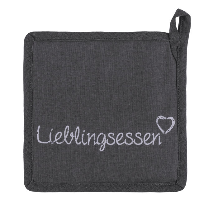 Topflappen, Lieblingsessen, ca. 20 x 20 cm,