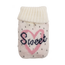 Handwärmer, Wärmflasche mit Stricküberzug,