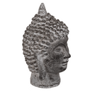 Deko-Figur, Buddha-Kopf, ca. 9 x 16 cm,
