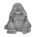 Sitzende Deko-Figur, Buddha (nichts böses sehen,