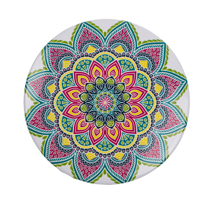 Taschenspiegel, Mandala, ca. 7 cm,