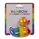 Regenbogen Quietsche-Ente, Pride, ca. 10 cm,