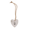 Happy Hearts, aus Marmor, zum Aufhängen,