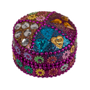 Bunte Schmuckdose mit orientalischem Design,
