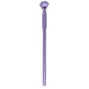 Kugelschreiber mit Dekostein, metallic-finish,