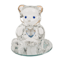 Glasbär mit Herz, ca. 4,5 cm,