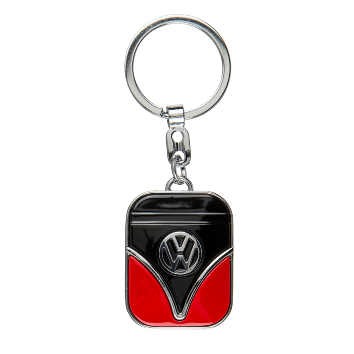 Metall-Schlüsselanhänger, VW Bus, ca. 4 cm,