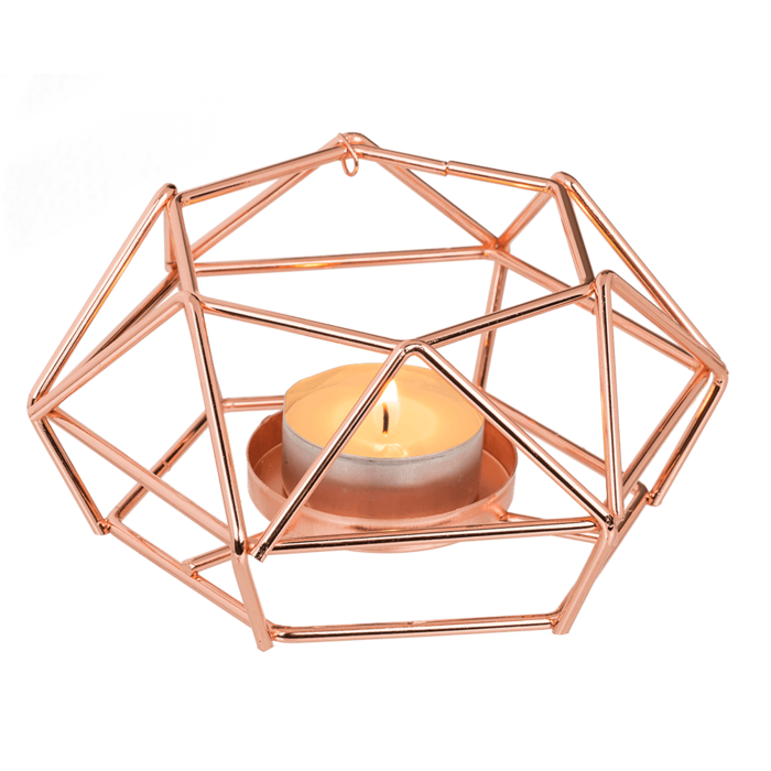 Keramikschale auf roségoldenem