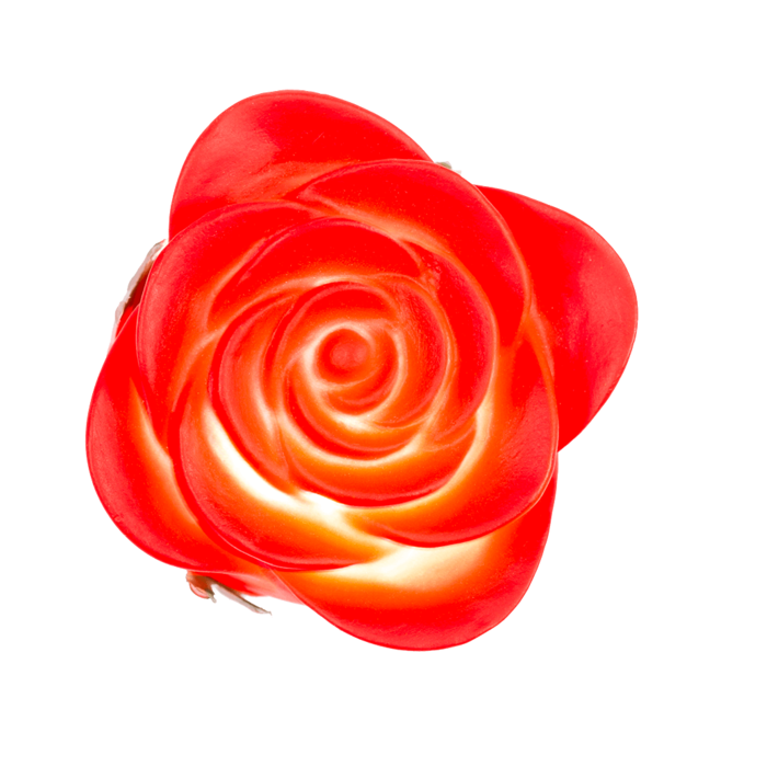 Rote Rose mit farbwechselnder LED (inkl. Batterie)