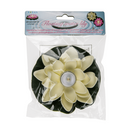 Schwimmende Seerose mit warmweißer LED