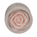 Kerze, Rose, ca. 7,5 x 5 cm,