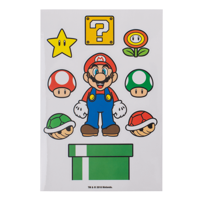 Sticker Set, Super Mario (Mushroom Kingdom),