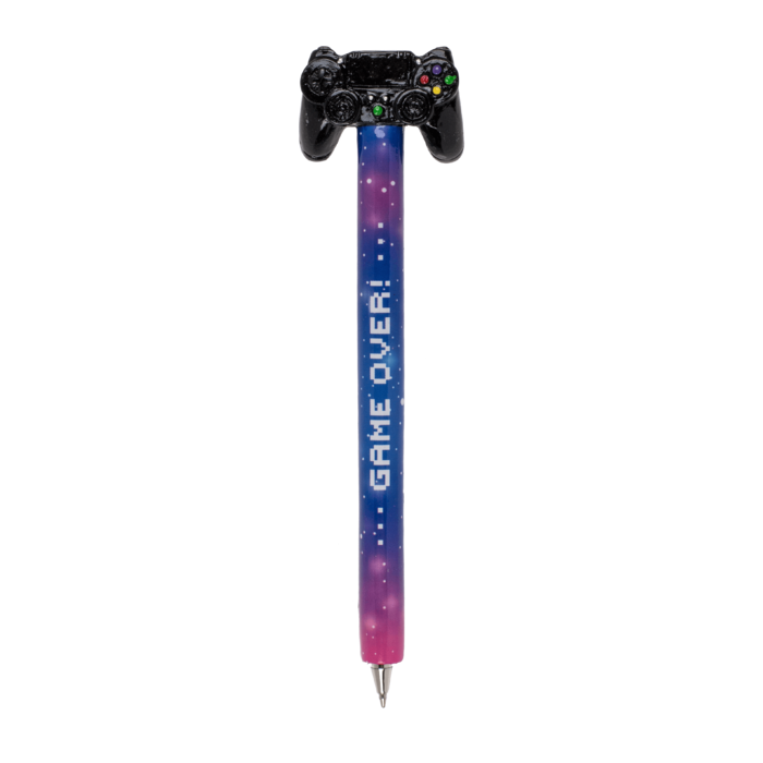 Kugelschreiber, Controller - Game over, ca. 16 cm,