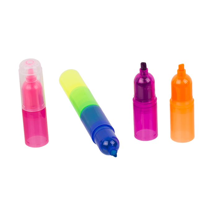 Textmarker, 6 in 1, ca. 21 cm,
