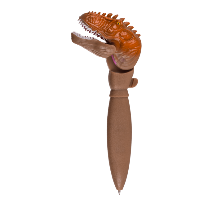 Kugelschreiber, Dinosaurier, ca. 16,5 cm,