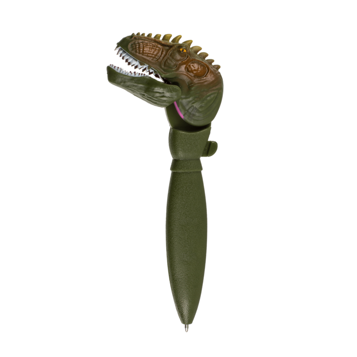 Kugelschreiber, Dinosaurier, ca. 16,5 cm,