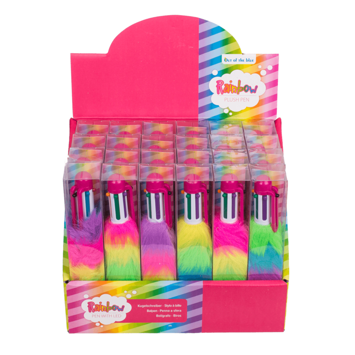 Kugelschreiber, Plush Rainbow,