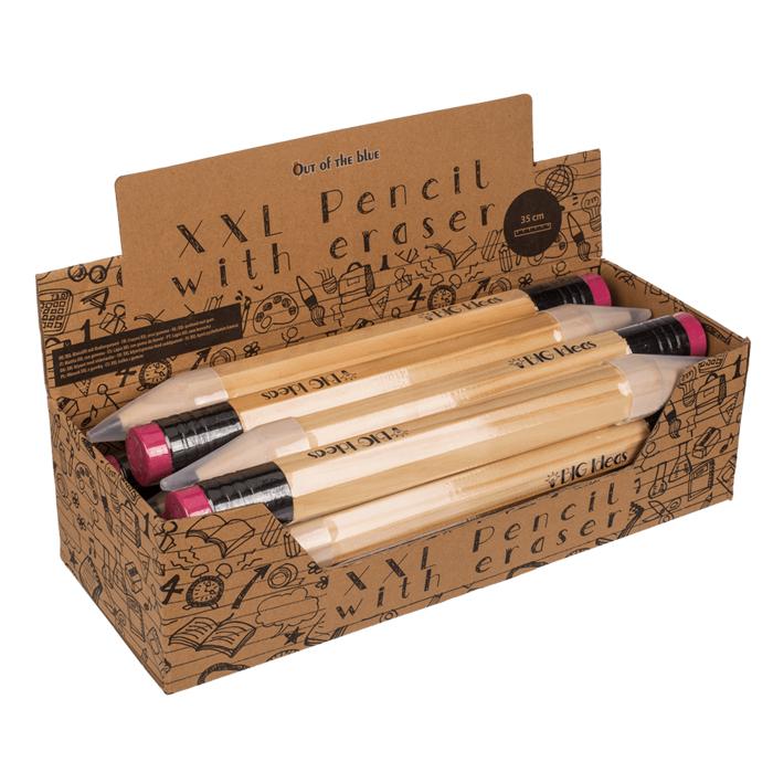 Jumbo-Bleistift mit Radiergummi, Big Ideas,