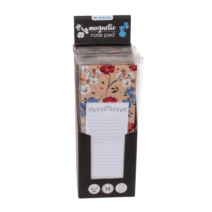 Magnetischer Notizblock, ca. 16 x 7 cm,