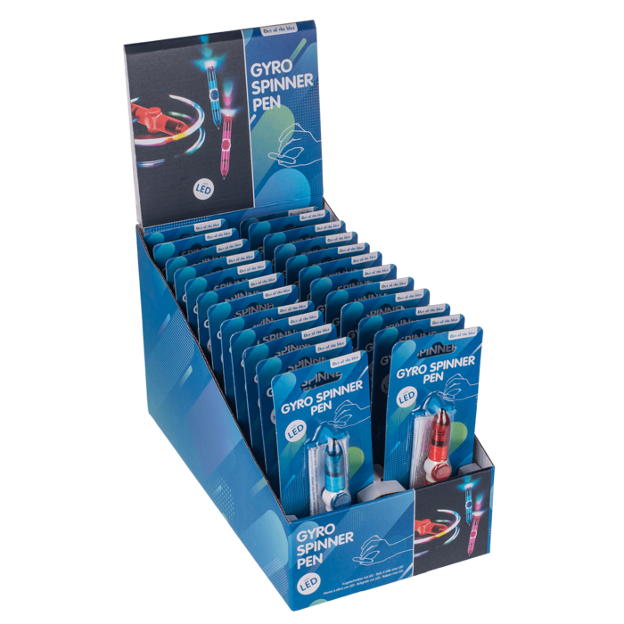 Kugelschreiber, Gyro Spinner mit LED