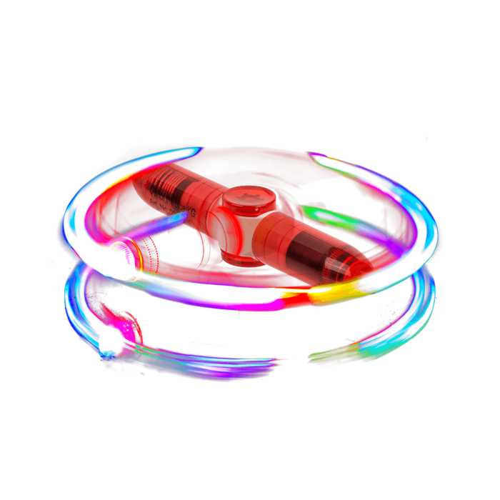 Kugelschreiber, Gyro Spinner mit LED
